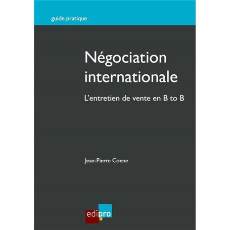 NÉGOCIATION INTERNATIONALE