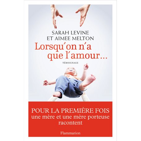 Lorsqu'on n'a que l'amour...