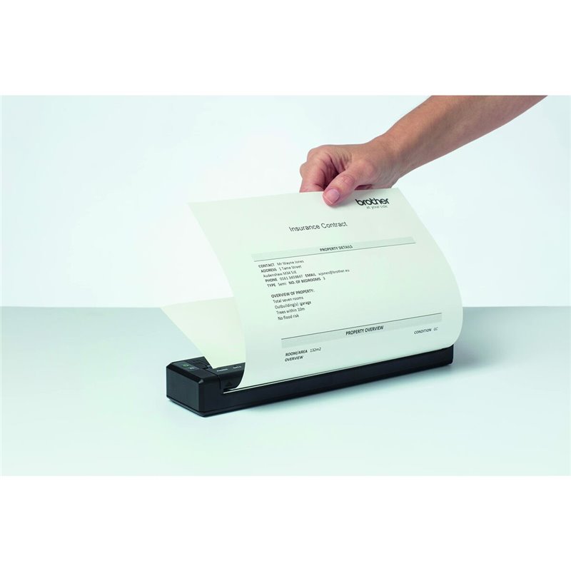 Brother PJ-822 203 x 200 DPI Avec fil Thermique directe Imprimante mobile