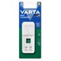 Chargeur de batterie Varta 57656 101 401 Mini 2 Batteries Blanc AA/AAA