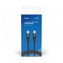 Câble USB C Savio CL-160 Noir 2 m