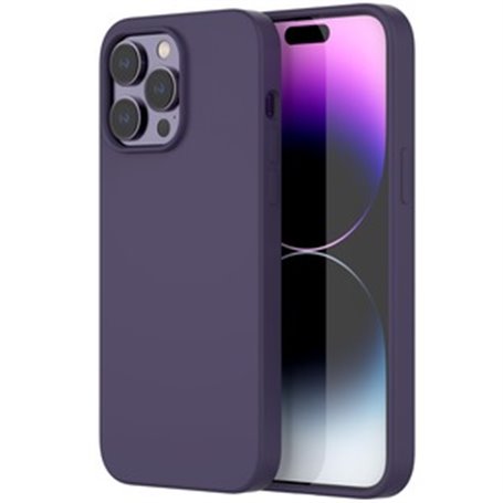 COQUE TOUCH PURE AVEC SNAP IPHONE 14 PRO MAX VIOLET