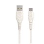 CABLE USB-A USB-C 1M BLANC