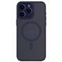 COQUE HYBRID SOFT SNAP (MAGSAFE) IPHONE 15 PRO MAX BLEU MARINE