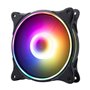 Ventillateur de cabine Hiditec VGCH10008 ARGB Noir Ø 12 cm
