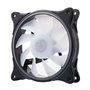 Ventillateur de cabine Hiditec VGCH10008 ARGB Noir Ø 12 cm