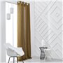 Rideau a oeillets TODAY - 140x240cm - 100% Coton - Bronze