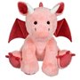 Peluche - Gipsy Toys - Dragon floppy - 30cm - Rose