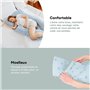 BABYMOOV B. Love coussin XXL. pour un sommeil réparateur. wind blue