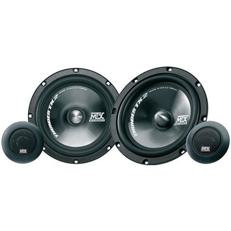 MTX TX265S Haut-parleurs voiture Kit 2 voies 16.5cm 65W RMS 4O tweeter