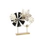 Figurine Décorative DKD Home Decor Noir Doré Métal Moderne (62 x 9 x 6
