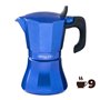 Cafetière Italienne Oroley Petra 9 Tasses Bleu Aluminium