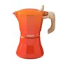 Cafetière Italienne Oroley Petra 9 Tasses Orange Aluminium