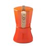 Cafetière Italienne Oroley Petra 9 Tasses Orange Aluminium