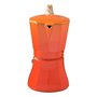 Cafetière Italienne Oroley Petra 9 Tasses Orange Aluminium