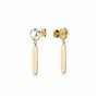 Boucles d´oreilles Femme Rosefield JLPEG-J183 Acier inoxydable 2 cm