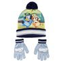 Bonnet et gants Bluey Bleu (Taille unique)