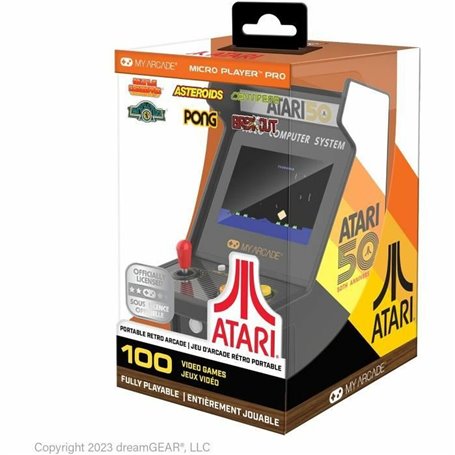 Console de Jeu Portable My Arcade Micro Player PRO - Atari 50th Annive