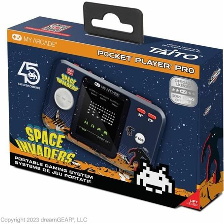 Console de Jeu Portable My Arcade Pocket Player PRO - Space Invaders R