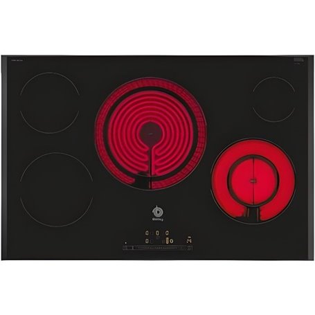 Plaques vitro-céramiques Balay 219034 9900W 80 cm Noir-- S0408096