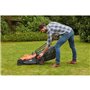 BLACK+DECKER Tondeuse Filaire 1600W BEMW471BH-QS 38 cm - 6 Hauteurs Ré