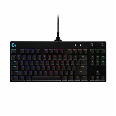 Clavier Logitech CD68998 Noir RGB LED