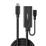 Hub USB LINDY 43344 Noir
