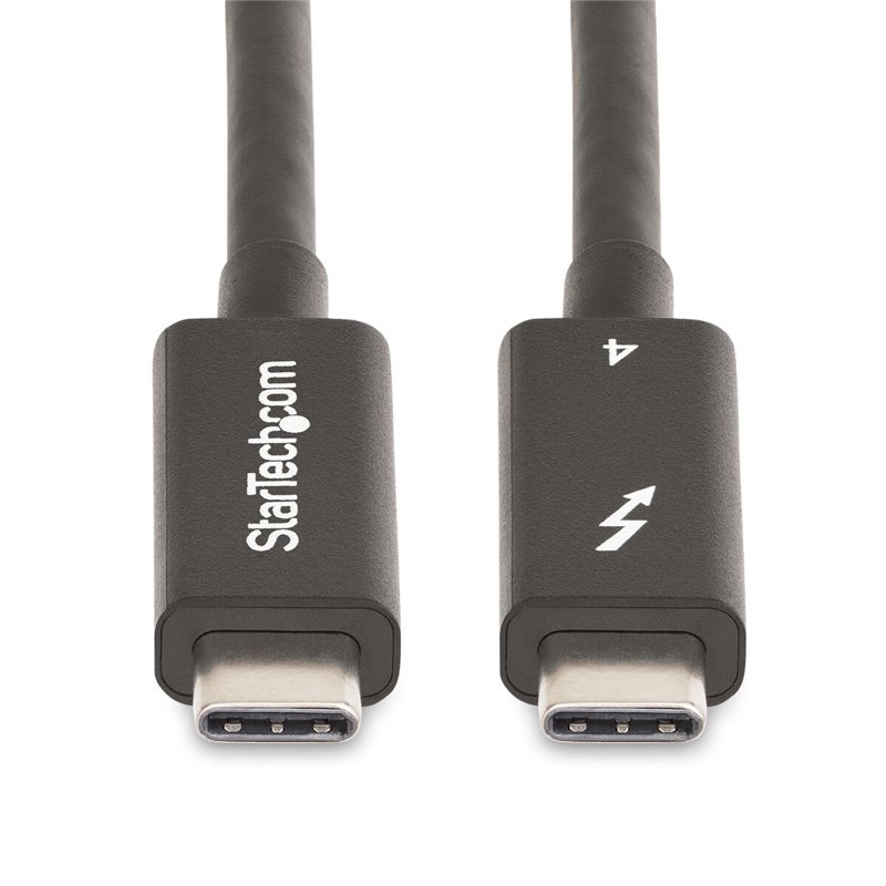 Image secondaire de Startech.com A40G2MB-TB4-Câble Câble Thunderbolt 2 m 40 Gbit/s Noir