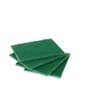 Lot de tampons à récurer Vert Fibre abrasive 11,3 X 15,7 X 0,5 cm (28