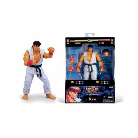 Personnage articulé Jada Street Fighters - RYU 15 cm