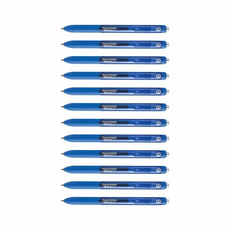 Stylo gel Paper Mate InkJoy Gel Bleu 12 Unités