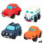 Set de voitures Motor Town 4 Pièces 7,5 x 4,5 x 5 cm (6 Unités)