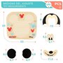 Puzzle enfant en bois Disney Mickey Mouse + 12 Mois 6 Pièces (12 Unité