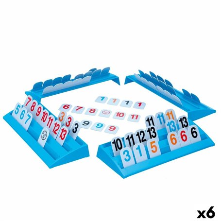 Jeu de société Colorbaby Rummigame 26 x 3 x 10 cm (6 Unités)
