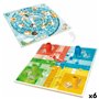 Jeu de petit chevaux et de l'oie Colorbaby 25 x 1 x 25 cm (25 Pièces) 