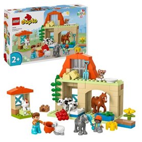LEGO 10416 DUPLO Ma Ville Prendre Soin des Animaux de la Ferme. Jouet 