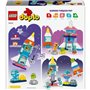 LEGO 10422 DUPLO L'Aventure en Navette Spatiale 3-en-1. Jouet de Const