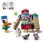 LEGO 21257 Minecraft Legends L'Attaque du Dévoreur. Jouet de Construct