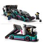 LEGO 60406 City La Voiture de Course et le Camion de Transport de Voit