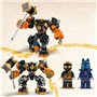LEGO 71806 NINJAGO Le Robot Élémentaire de la Terre de Cole. Jouet ave