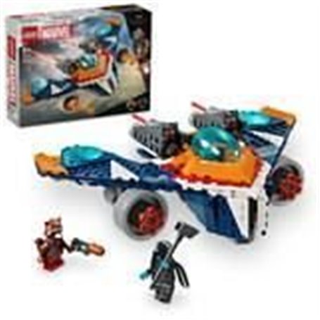 LEGO 76278 Marvel Le Vaisseau Spatial de Rocket contre Ronan. Jouet su