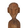 Figurine Décorative Naturel Africain 14,5 x 9 x 38,5 cm (2 Unités)