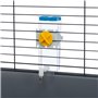 Fontaine à boire Ferplast Sippy 4672 Bleu Transparent Acier inoxydable