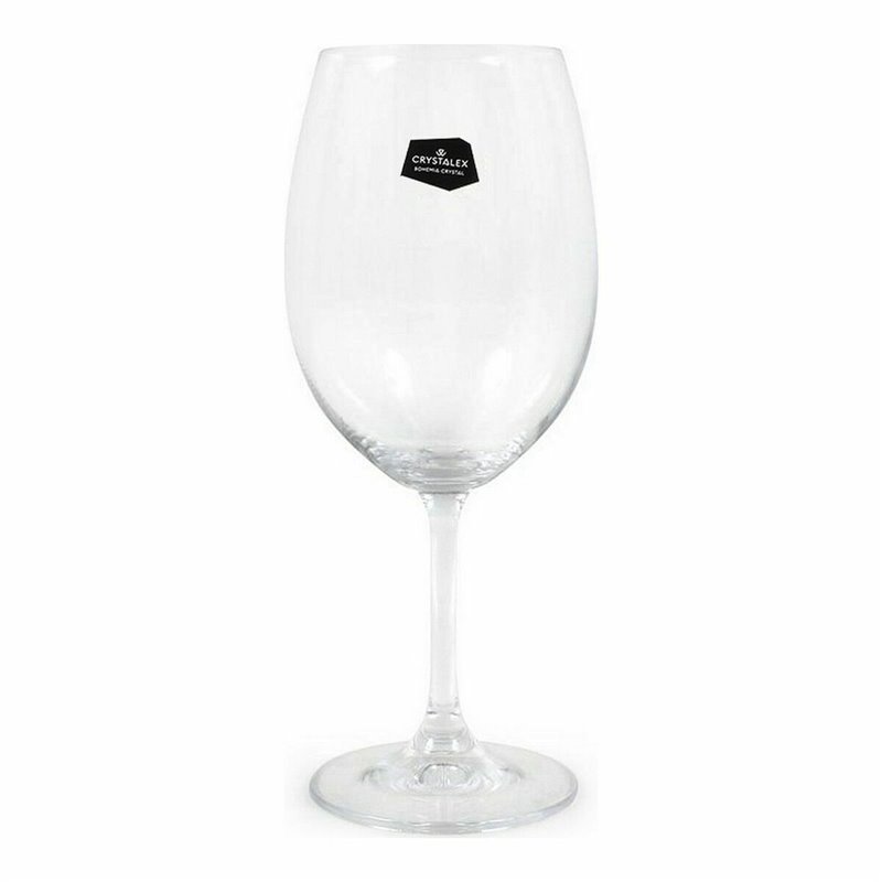 Image secondaire de Verre de vin Crystalex Lara Transparent Verre (6 Unités) (8 Unités) (450 cc)
