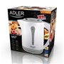Bouilloire Adler AD 1244 Blanc Plastique 2200 W 2,5 L