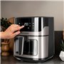 Friteuse sans Huile Black & Decker BXAF6500E Noir Argenté 1600 W 6,5 L