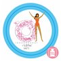Bouée Gonflable Donut Intex Transparent Paillettes Ø 119 cm (6 Unités)