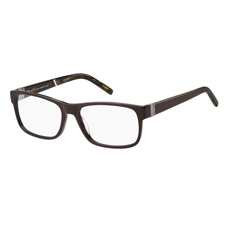 Monture de Lunettes Homme Tommy Hilfiger TH-1818-09Q Marron Ø 55 mm