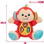 Peluche sonore Winfun Singe 18 x 20,5 x 12,5 cm (6 Unités)