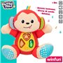 Peluche sonore Winfun Singe 18 x 20,5 x 12,5 cm (6 Unités)